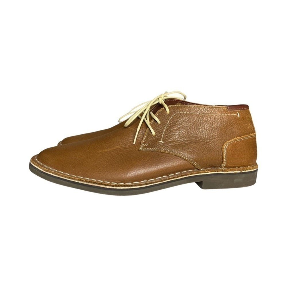 Kenneth Cole Reaction “Desert Wind” Leather Chukka Boots | Men’s 13 | Tan Brown